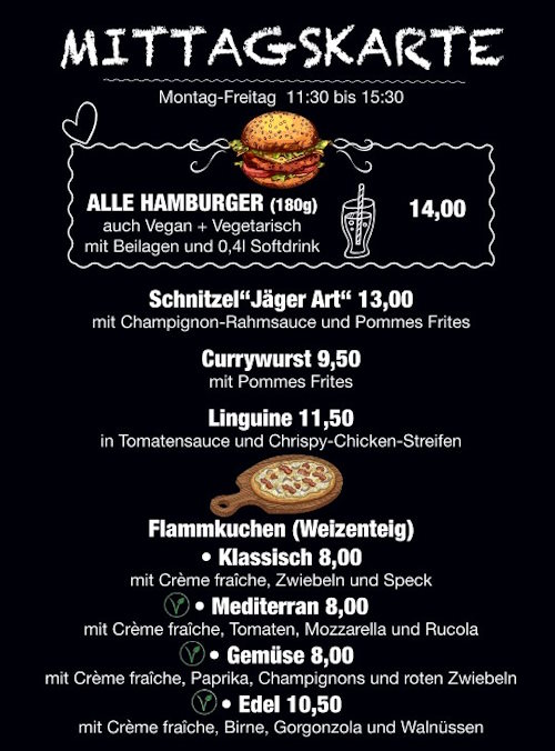 Mittagstisch im Hemingways Lüneburg