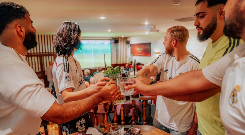 Fussball schauen im Hemingways Lüneburg