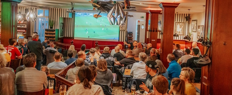 Fussball schauen im Hemingways Lüneburg